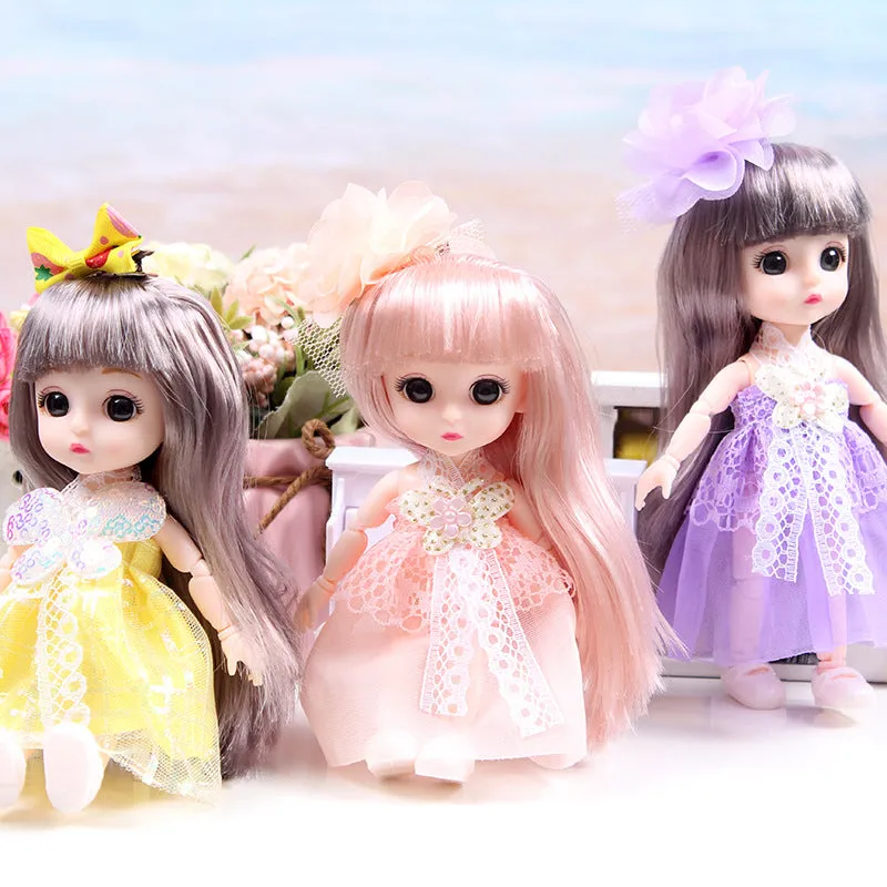 17cm Princess Doll Perfect Valentines Day Gift for Girls