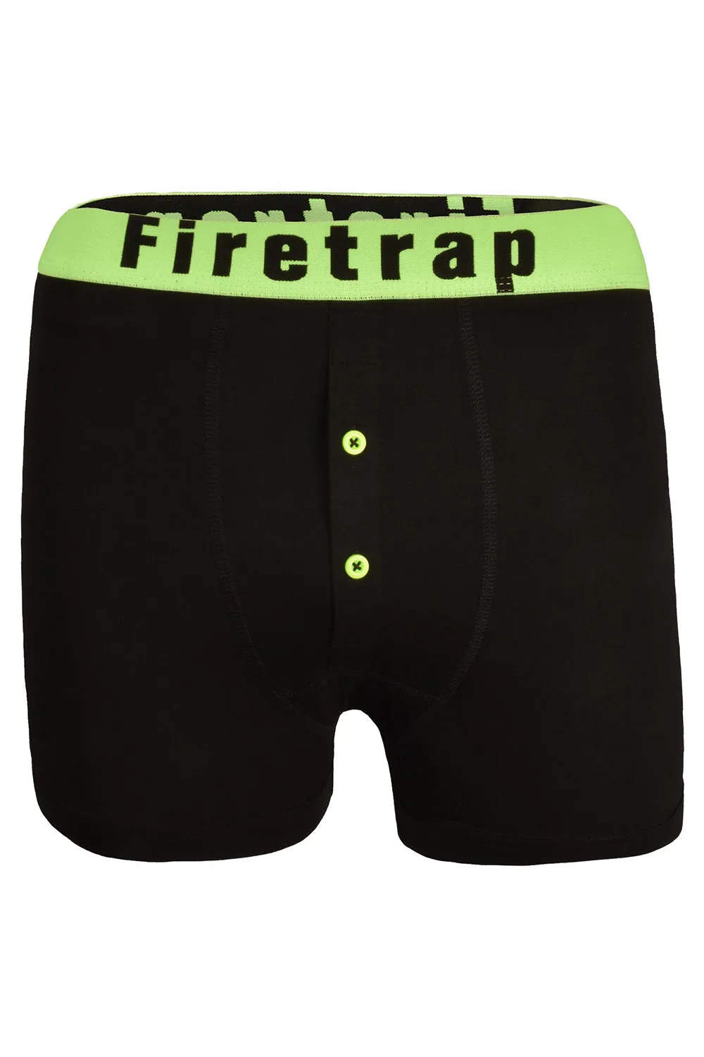 3 Pack Fire Trap Mens Cooper Soft Cotton Boxers