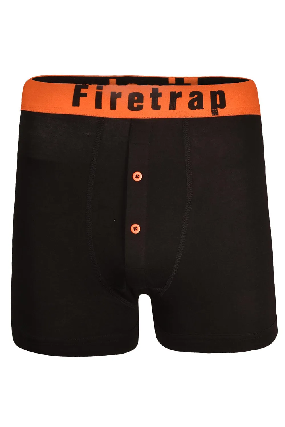 3 Pack Fire Trap Mens Cooper Soft Cotton Boxers