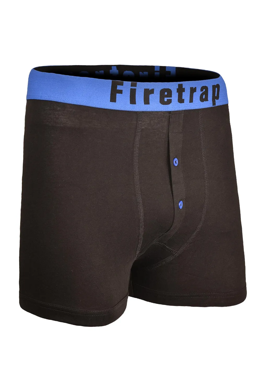 3 Pack Fire Trap Mens Cooper Soft Cotton Boxers