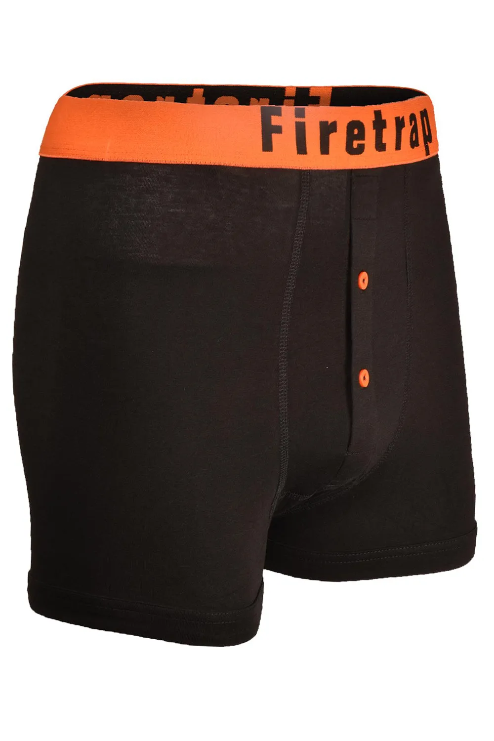 3 Pack Fire Trap Mens Cooper Soft Cotton Boxers