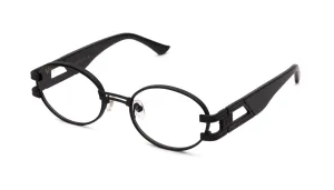 9FIVE St. James Matte Blackout Clear Lens Glasses Rx