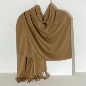 Aggie Cashmere Mix Wrap - Cougar