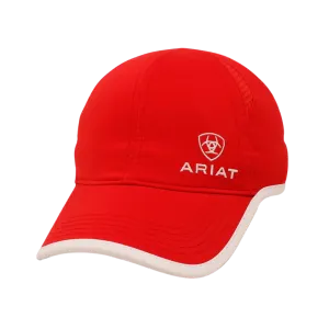 Ariat M&F Women's Red Ponyflo Embroidered Cap