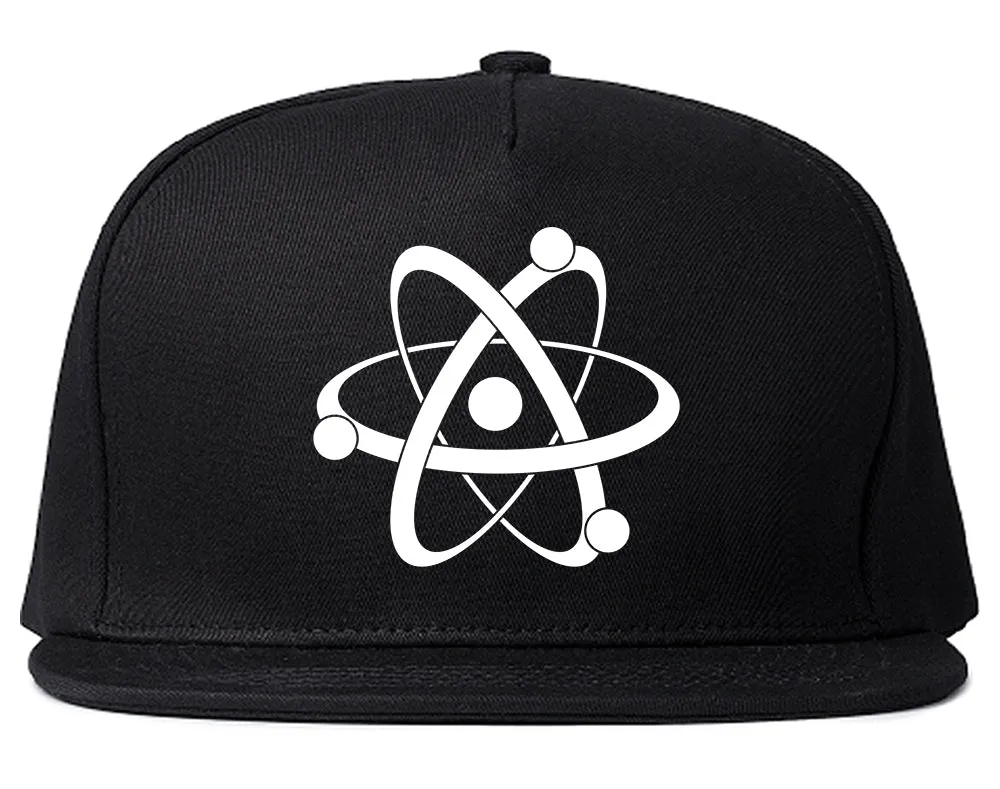 Atom Symbol Science Mens Snapback Hat