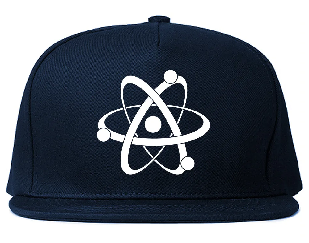 Atom Symbol Science Mens Snapback Hat