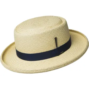 Bailey Creed Large Brim Genuine Panama Pork Pie