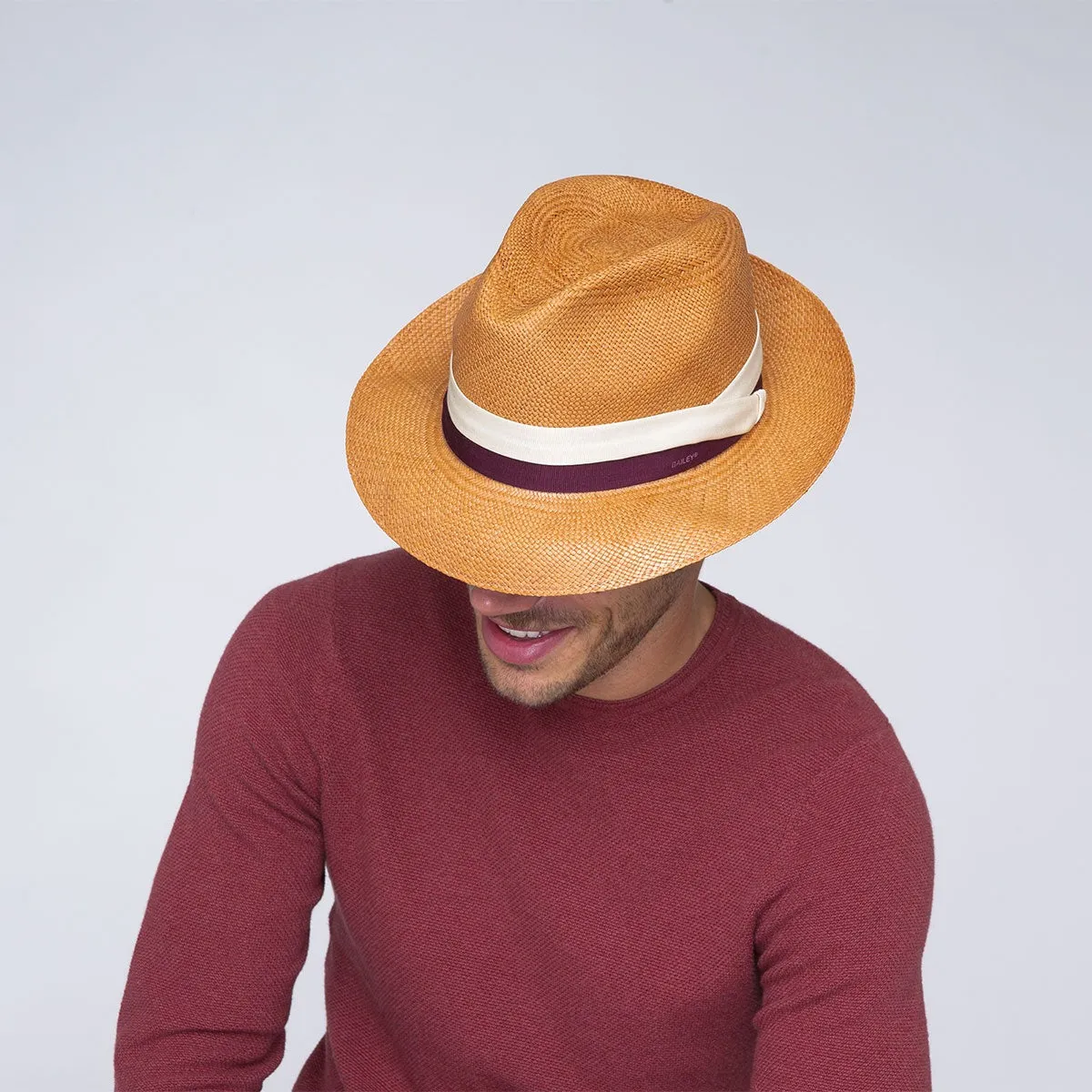 Bailey Cuban Genuine Panama Straw Fedora