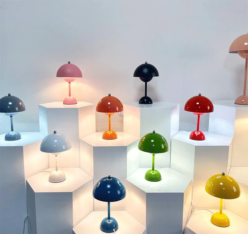 BAN Mushroom Modern LED table lamp Nordic desk light