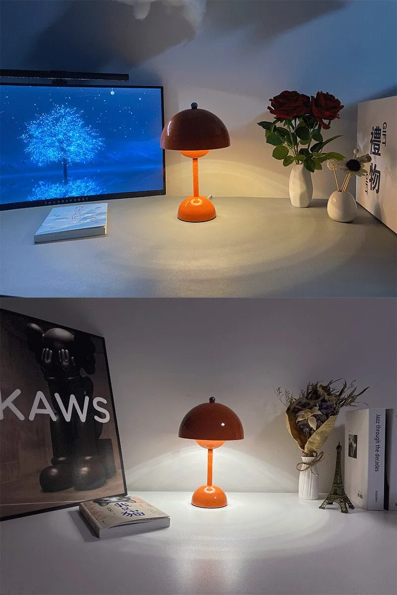 BAN Mushroom Modern LED table lamp Nordic desk light