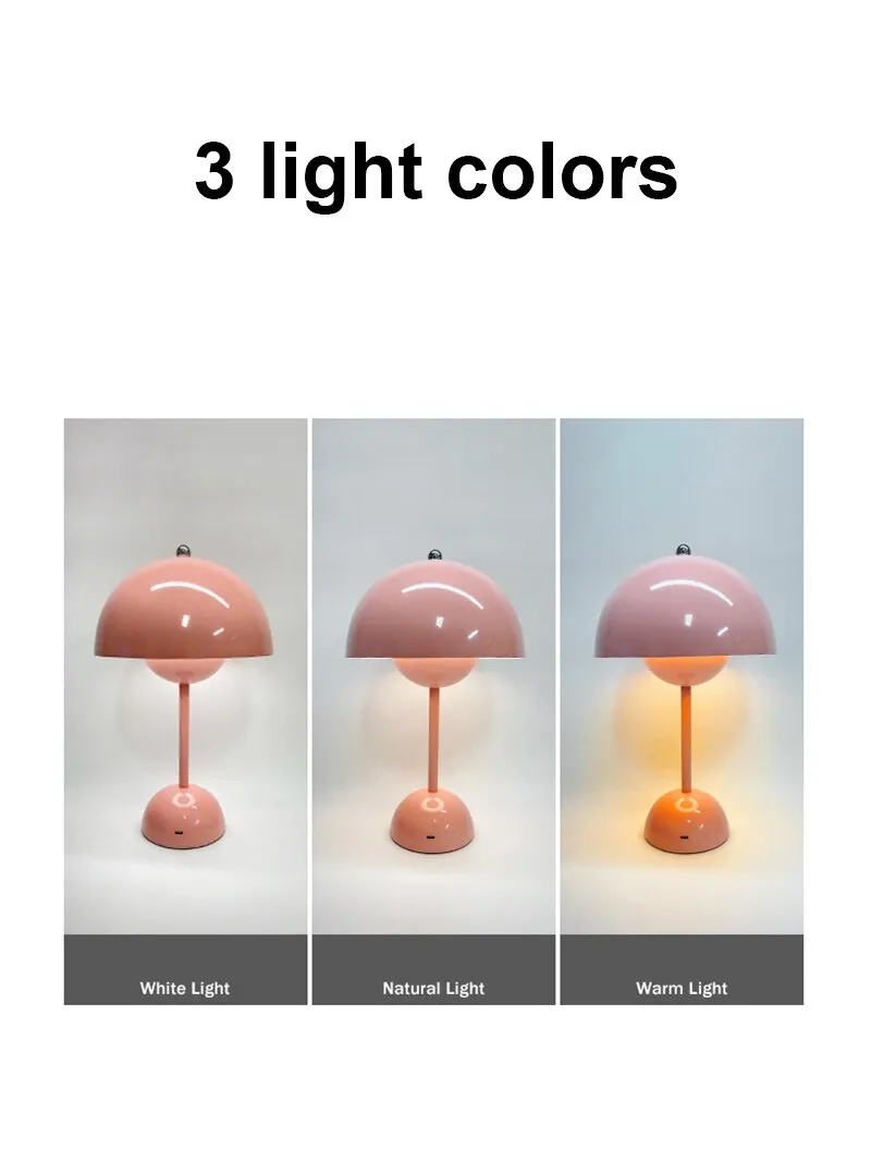 BAN Mushroom Modern LED table lamp Nordic desk light