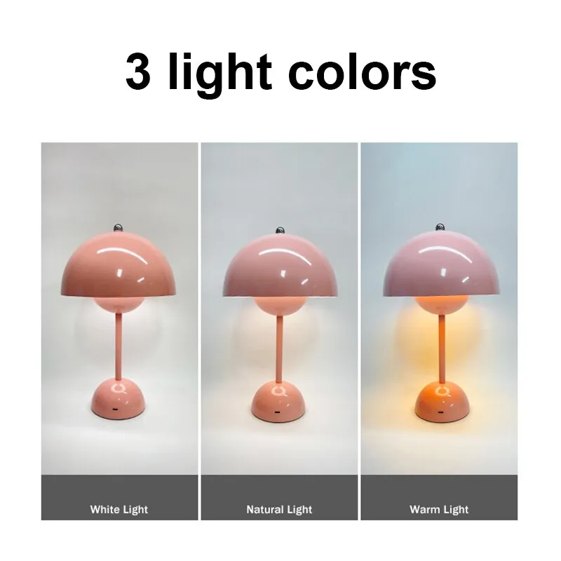 BAN Mushroom Modern LED table lamp Nordic desk light