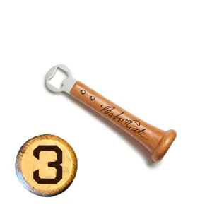 Baseball BBQ & the Bambino | "PICKOFF" Bottle Opener