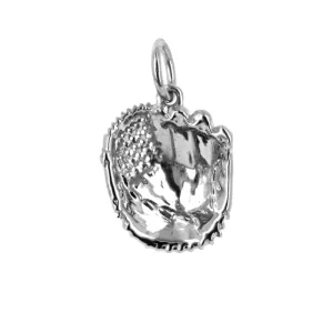 Baseball Glove Bracelet Charm | Sterling Silver