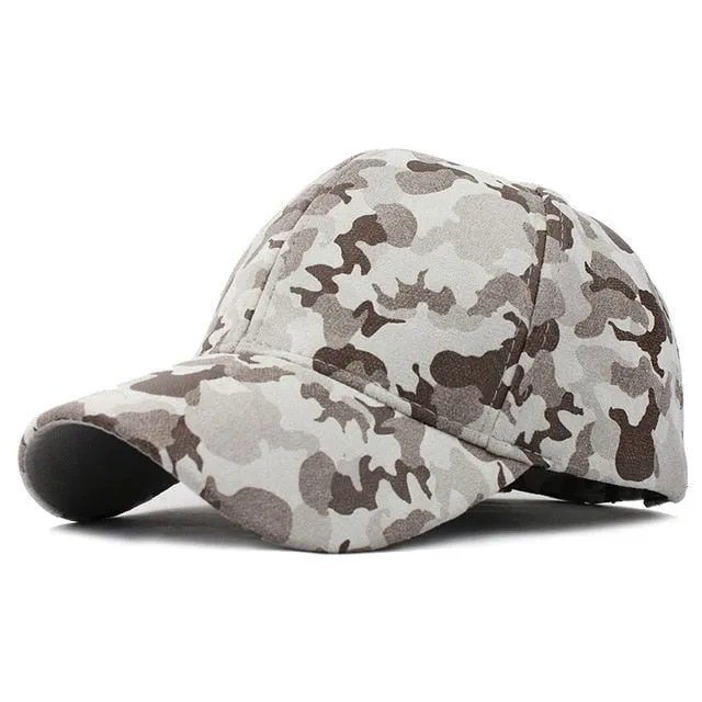 Camouflage Army Military Snapback Baseball Cap