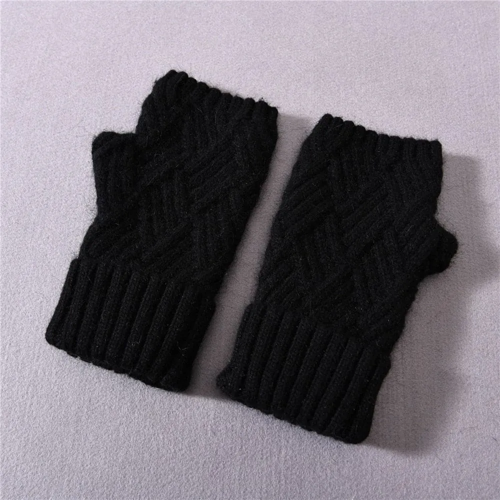 Cashmere Knit Mittens for Unmatched Warmth & Style