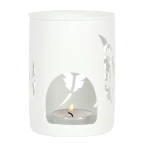 Ceramic Feather Wax Melt Oil Burner