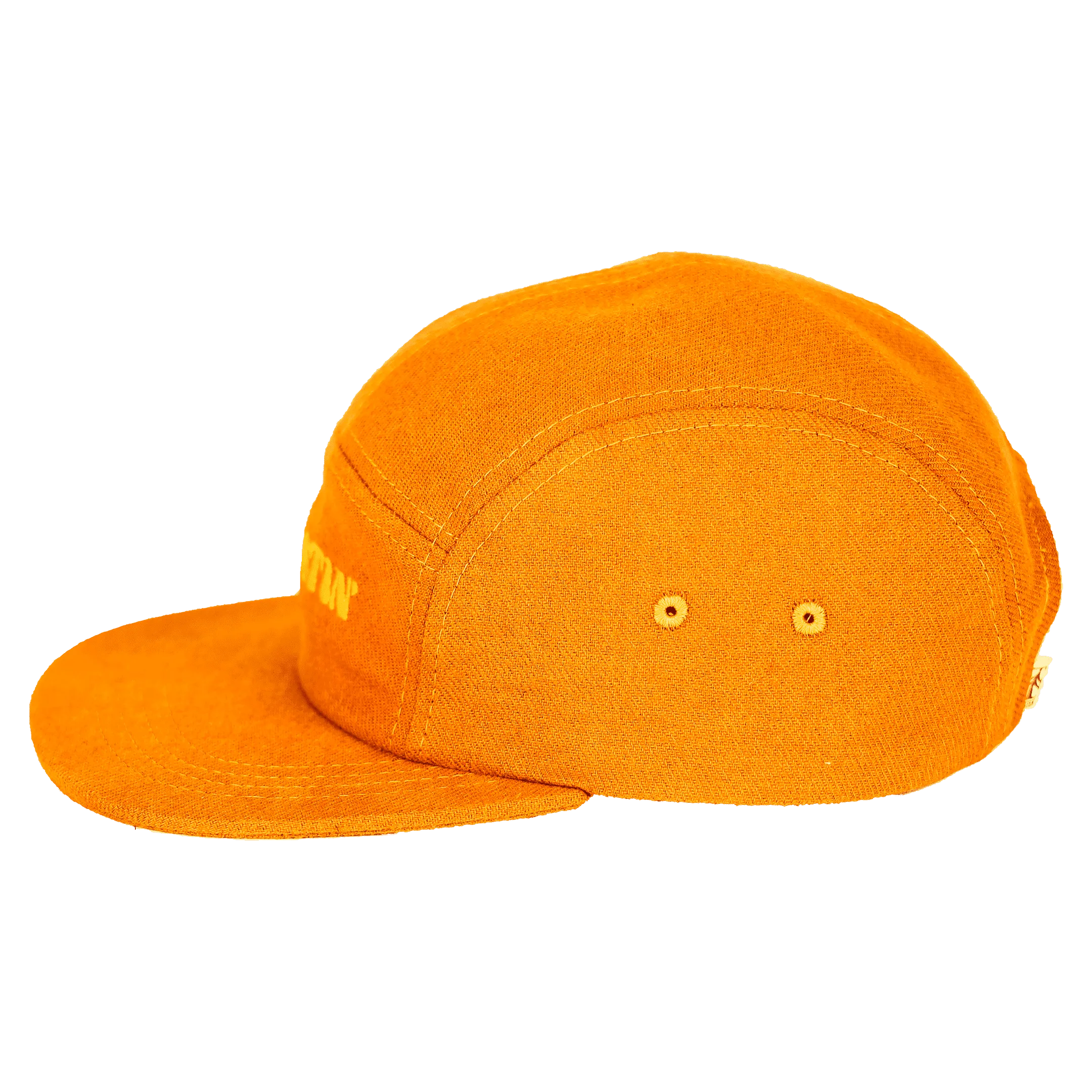 Coastin Brushed Cotton Camp Cap | Orange