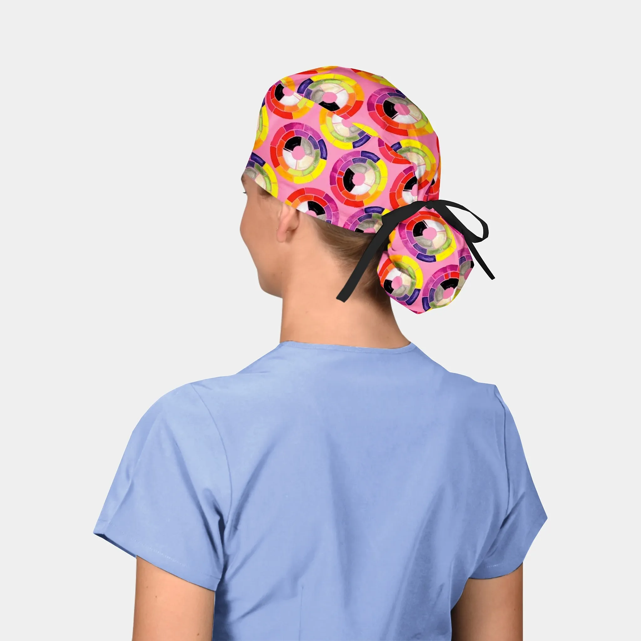 Colorwheel - Pony Surgical Scrub Cap