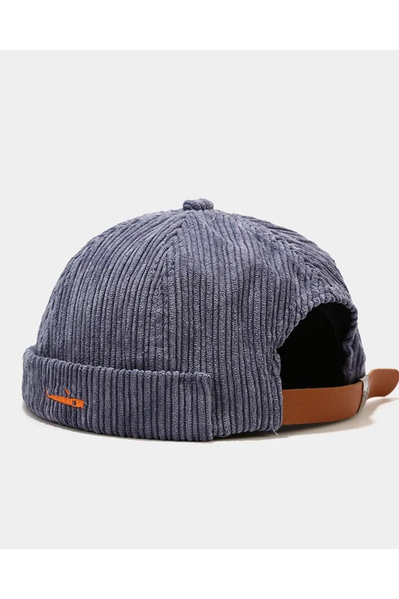 CORDUROY BRIMLESS FASHION CASUAL CAP