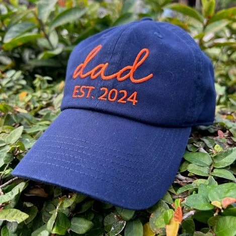 Dad Hat Est. 2024  | Hat Gift For Dad