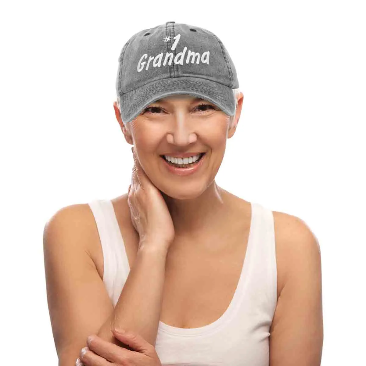 Dalix Number 1 Grandma Hat