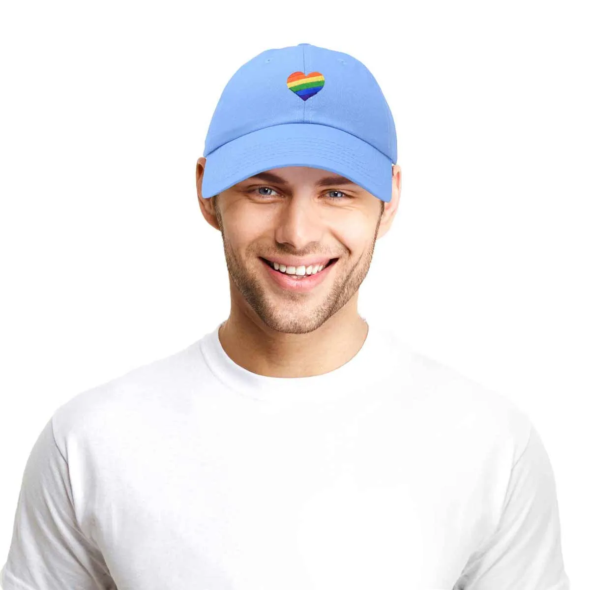 Dalix Rainbow Heart  Cap