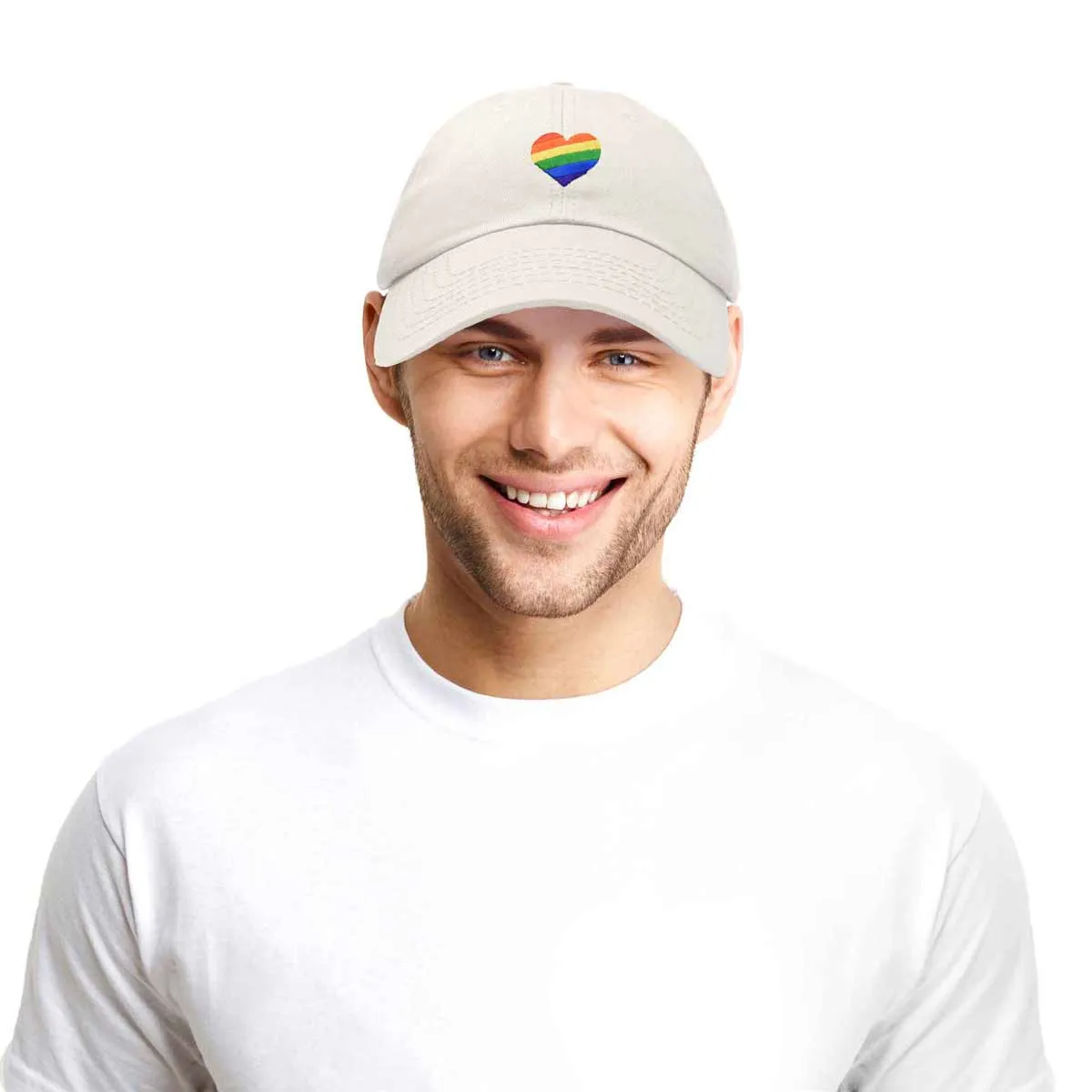 Dalix Rainbow Heart  Cap