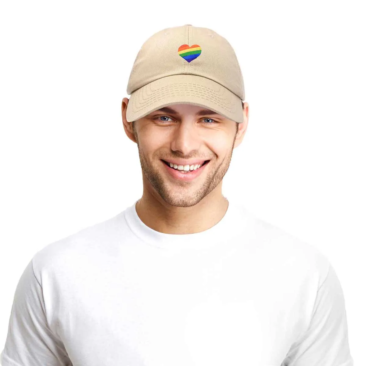 Dalix Rainbow Heart  Cap