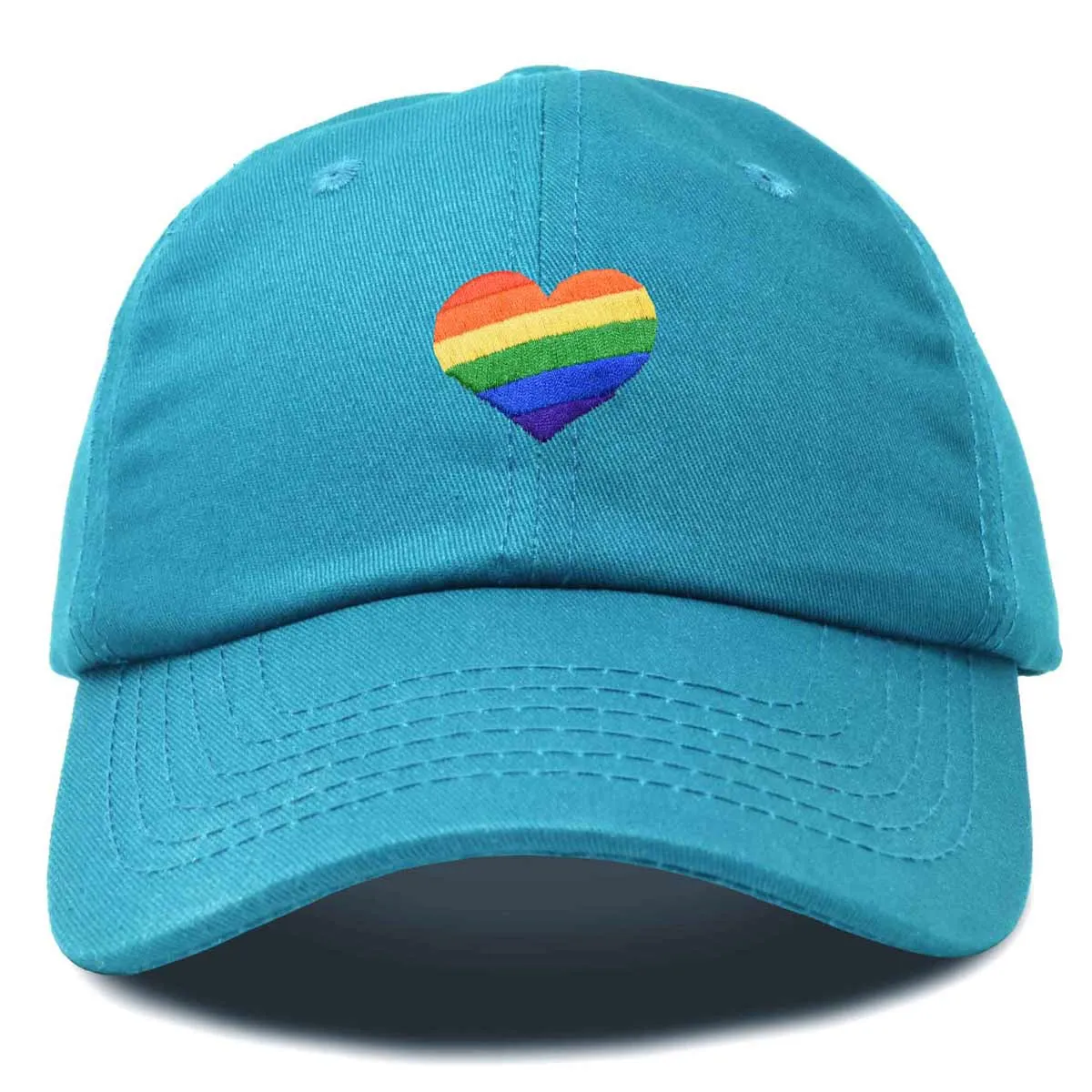 Dalix Rainbow Heart  Cap