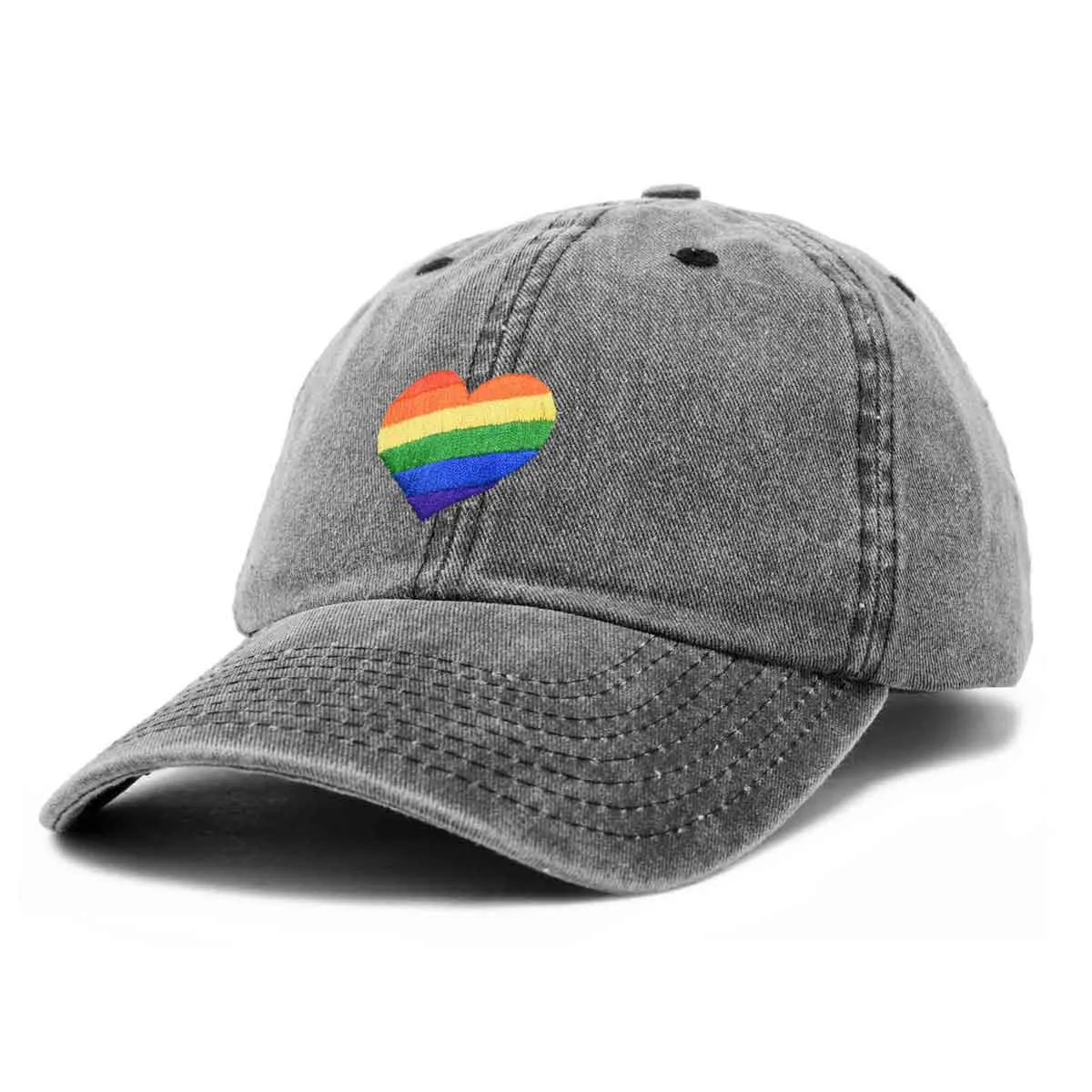 Dalix Rainbow Heart  Cap