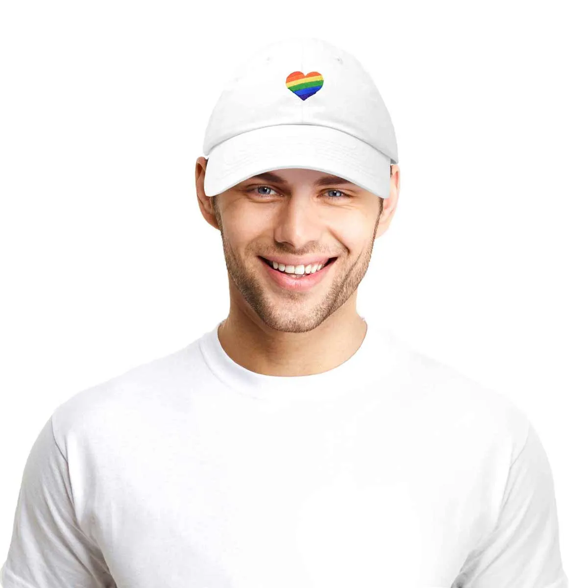 Dalix Rainbow Heart  Cap