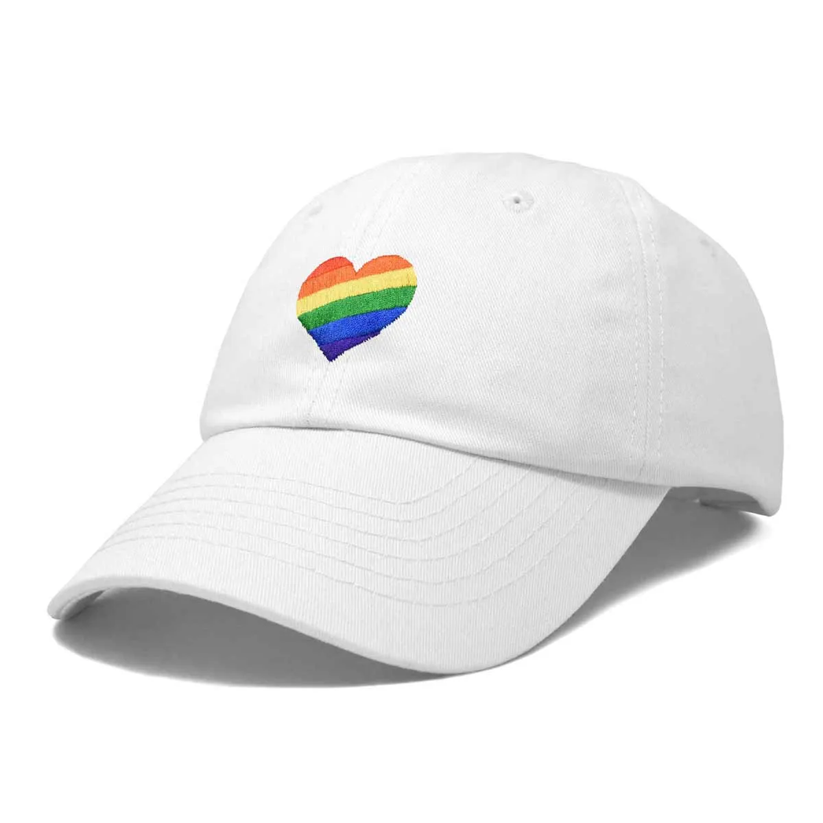 Dalix Rainbow Heart  Cap