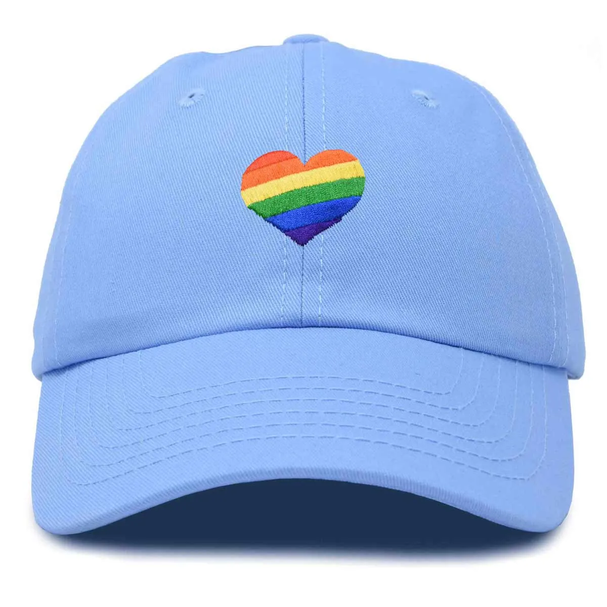 Dalix Rainbow Heart  Cap