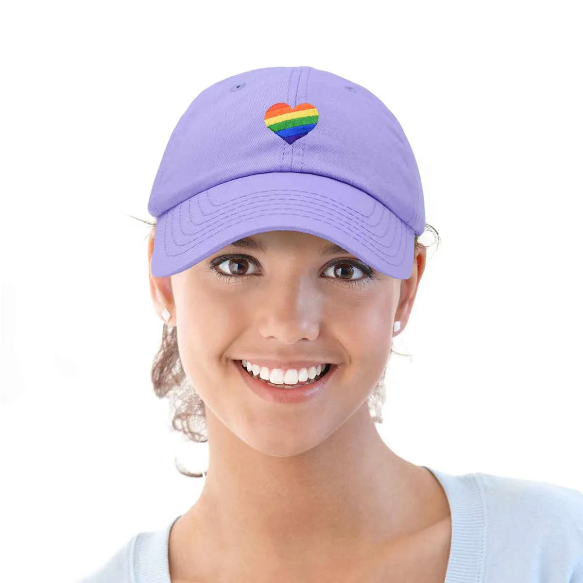 Dalix Rainbow Heart  Cap