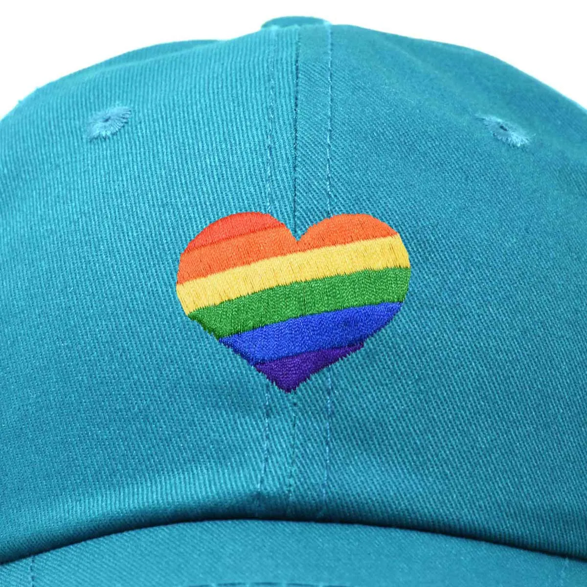 Dalix Rainbow Heart  Cap