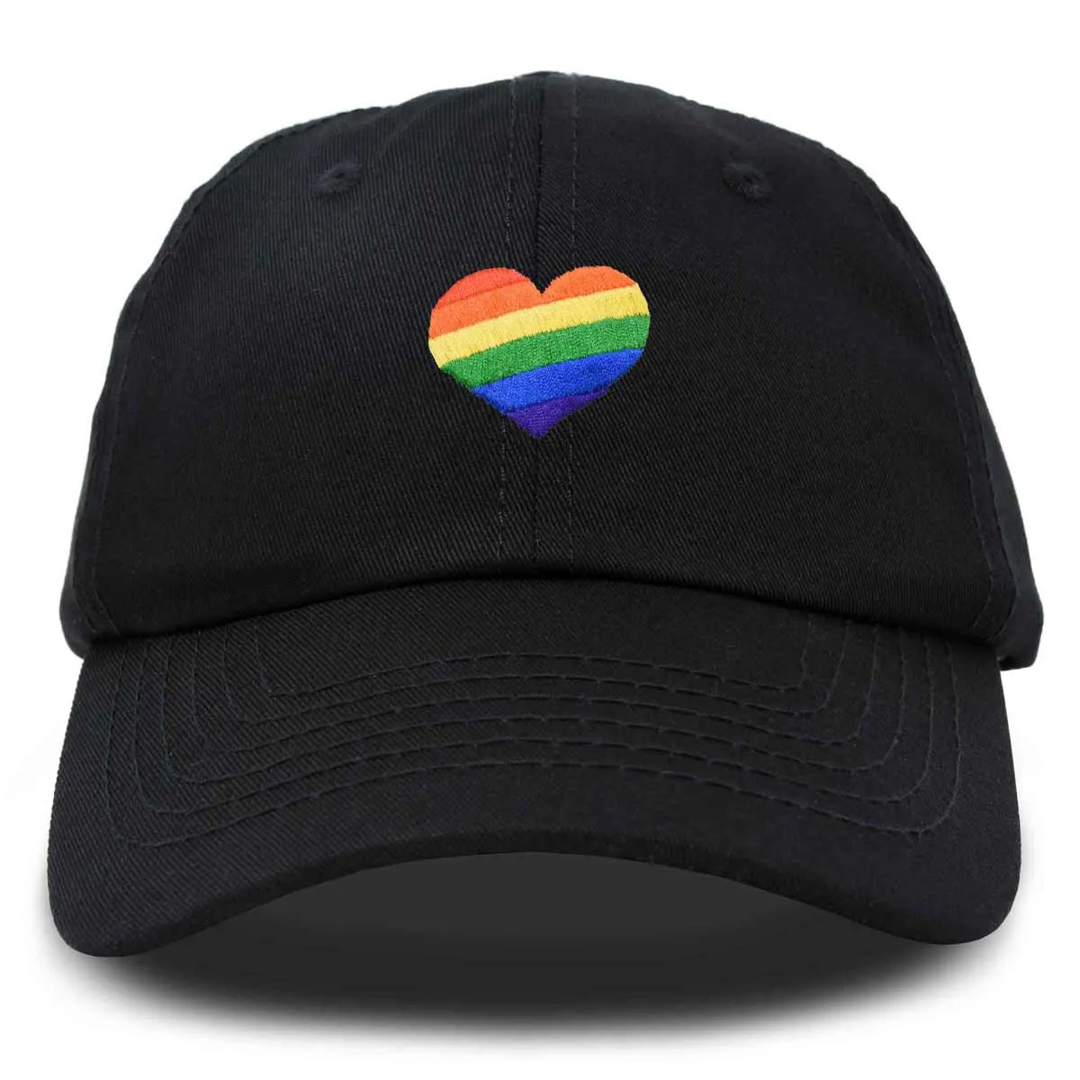 Dalix Rainbow Heart  Cap