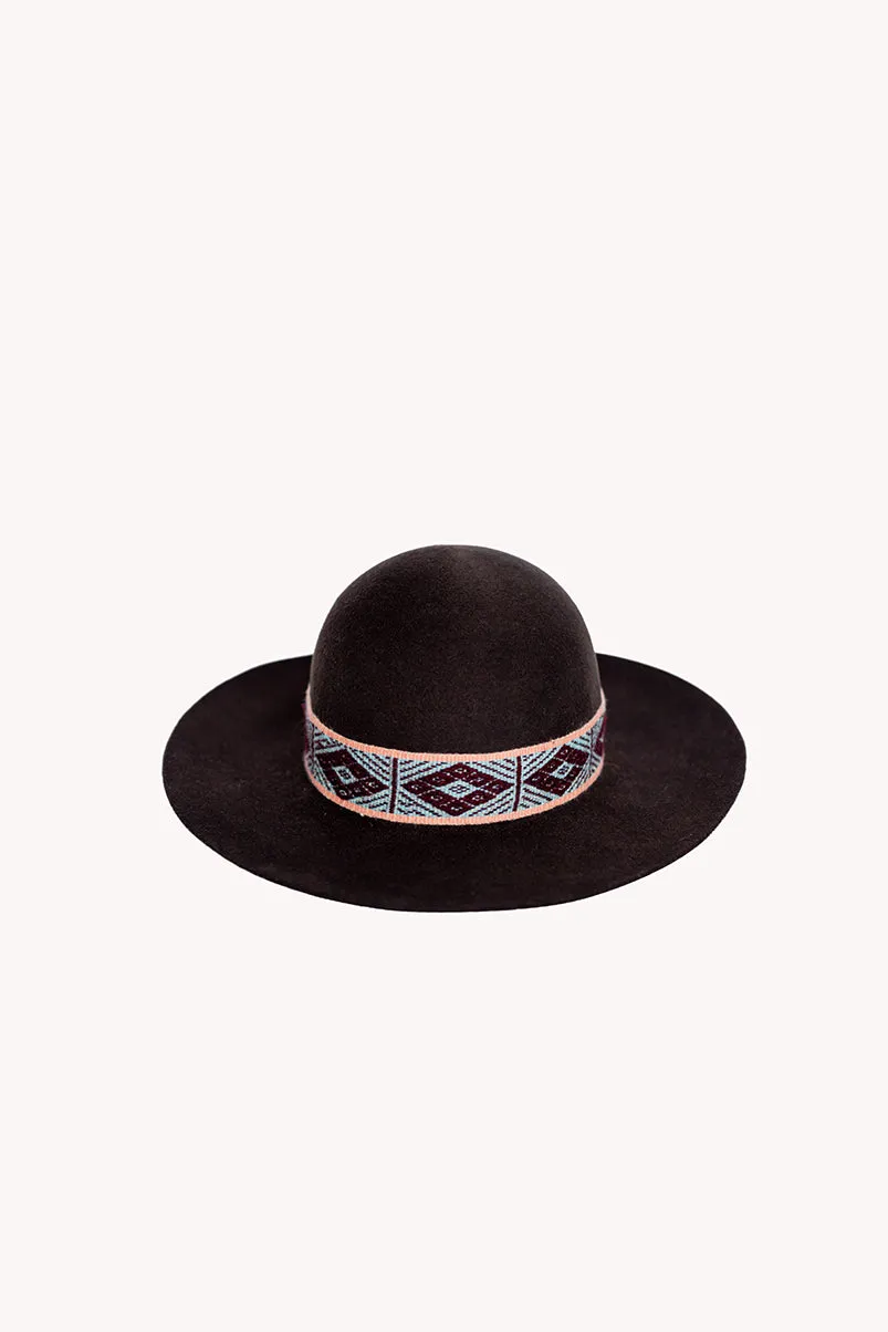 Dark Brown Floppy Hat