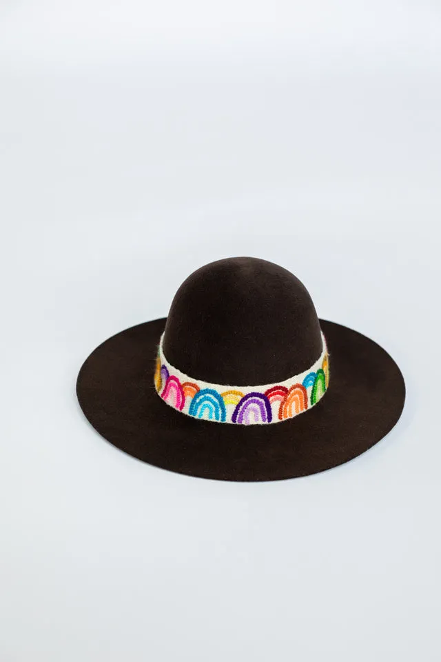 Dark Brown Floppy Hat