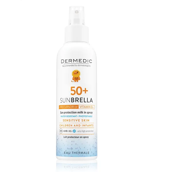 Dermedic - Sunbrella Sun Protection Milk In Spray SPF50  For Children & Infants