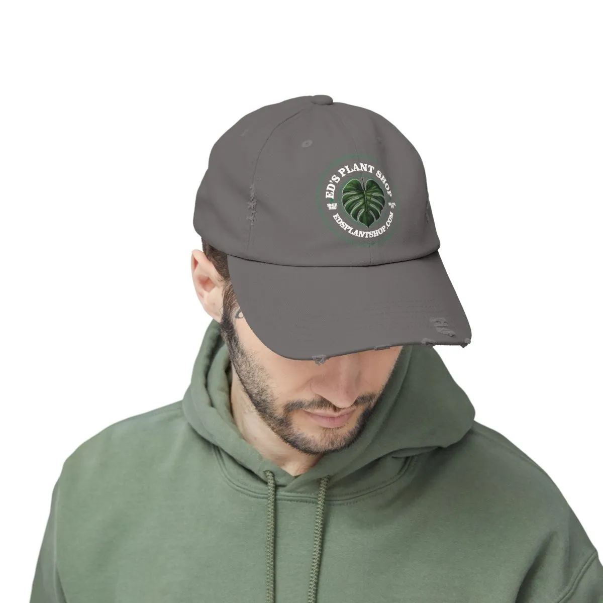 Ed's Plant Shop - Adjustable Fit Custom Distressed Cotton Twill Hats