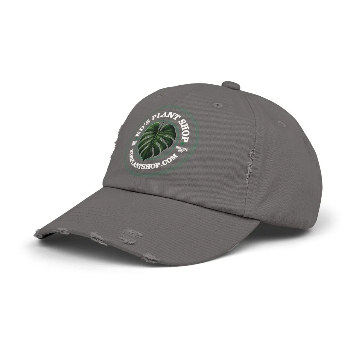 Ed's Plant Shop - Adjustable Fit Custom Distressed Cotton Twill Hats