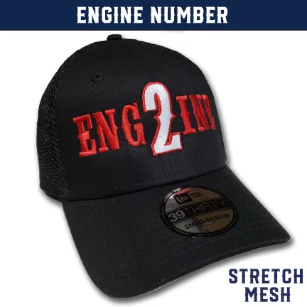 Engine Number Outline Custom Hat - New Era Stretch