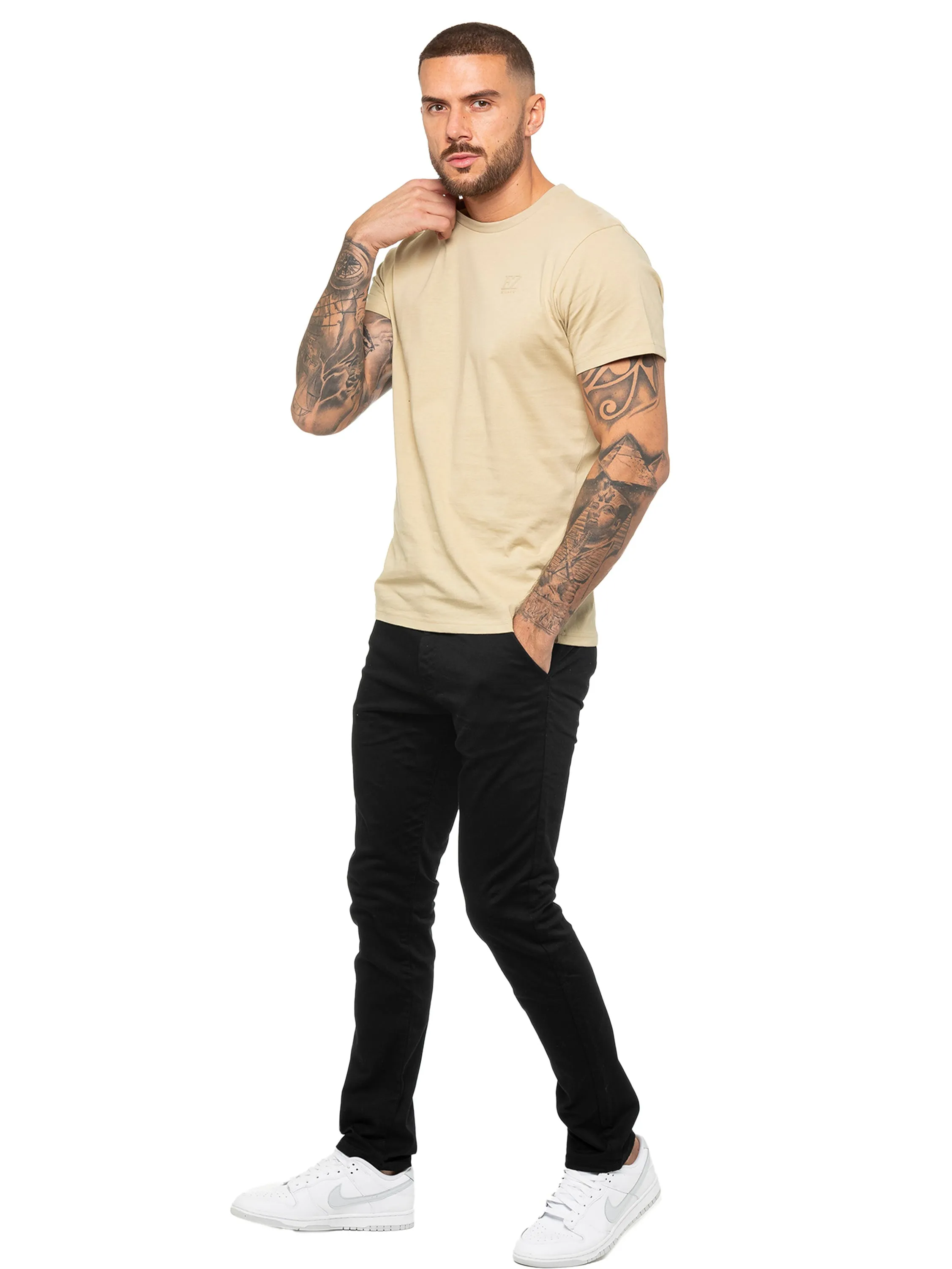 Enzo | Mens Crew Neck T-Shirt