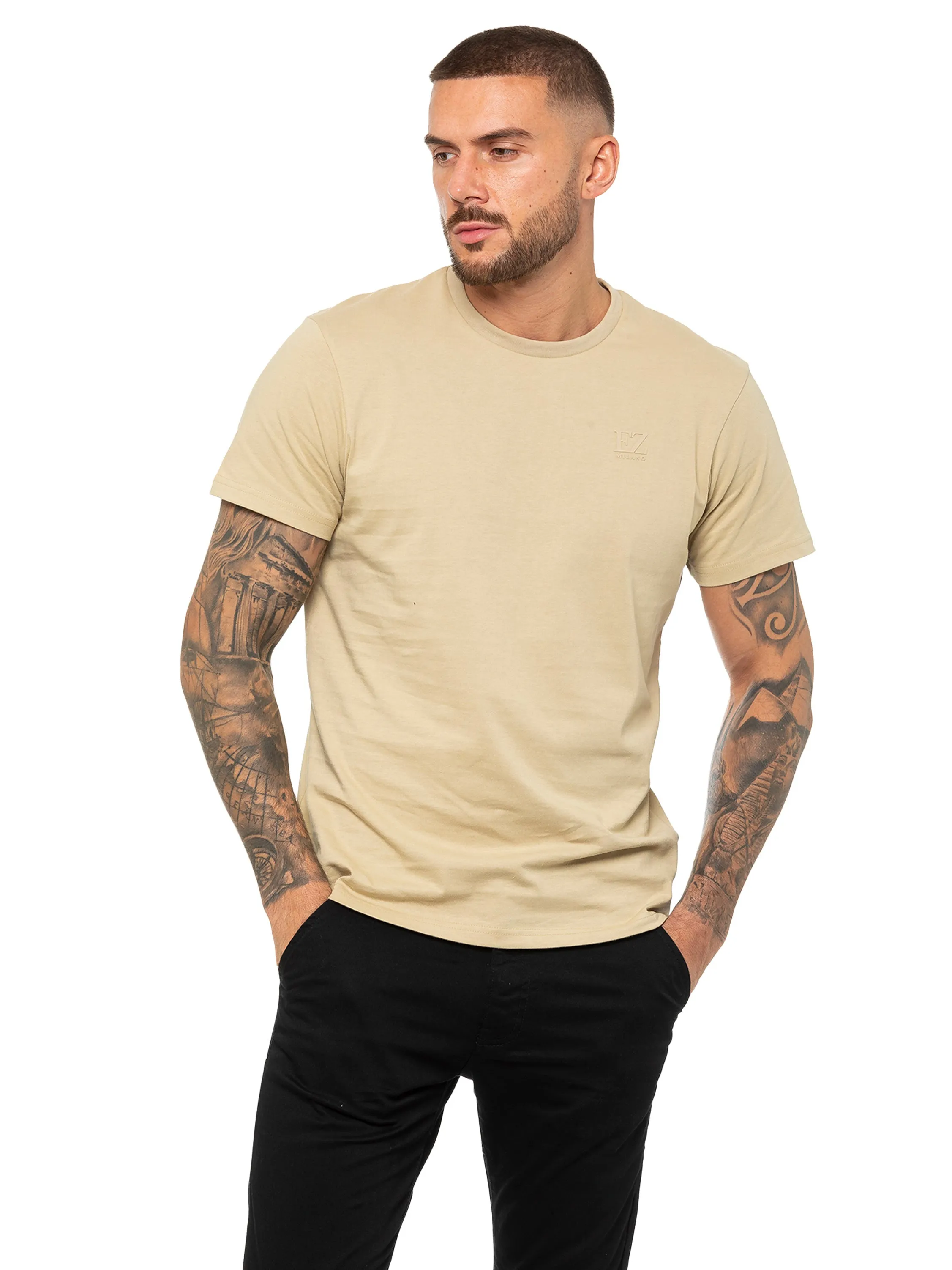 Enzo | Mens Crew Neck T-Shirt