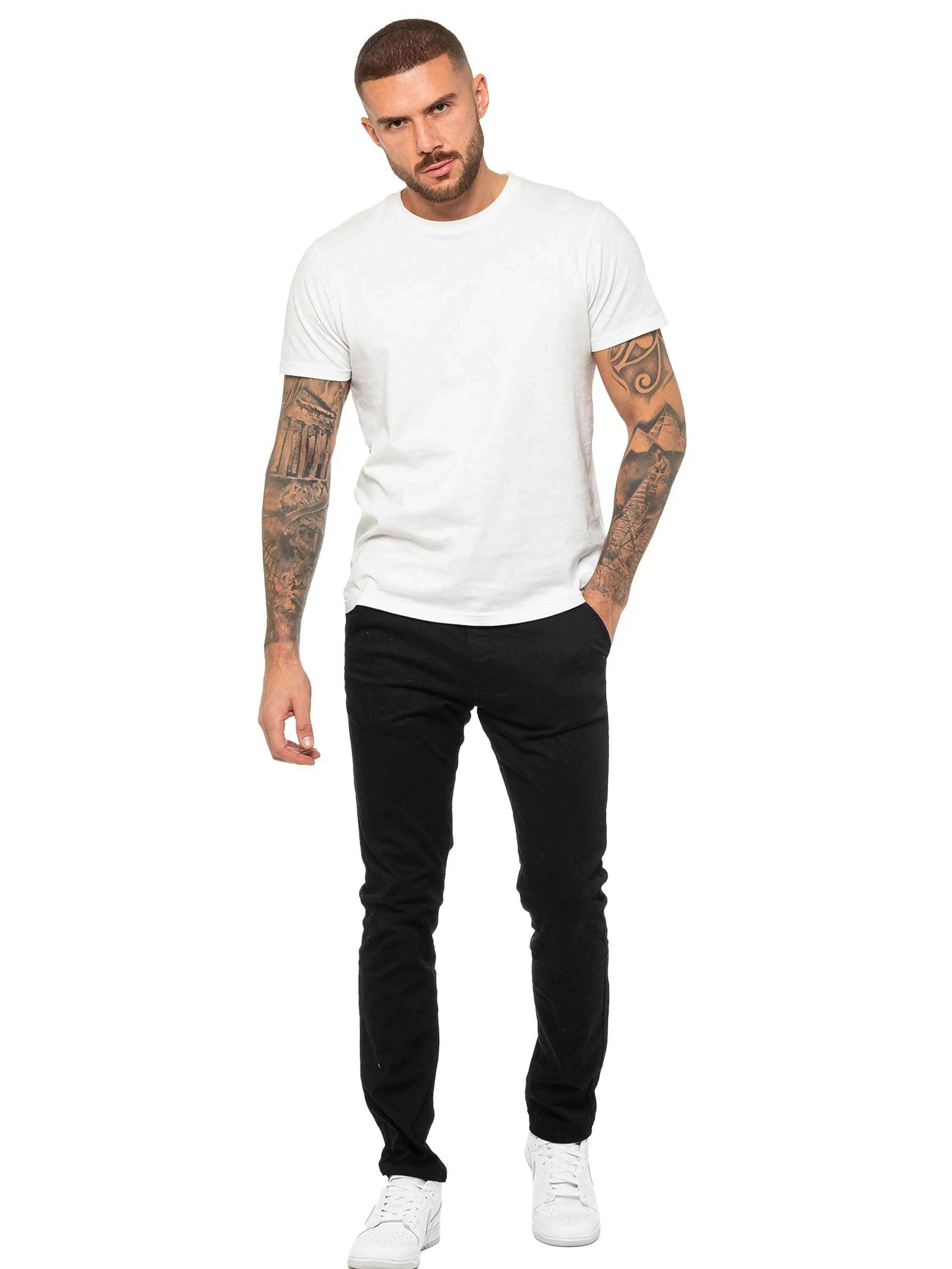 Enzo | Mens Crew Neck T-Shirt