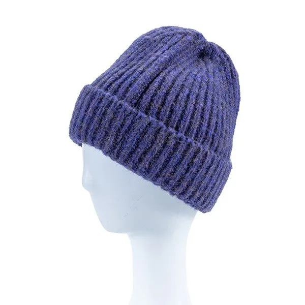 Estes Marled Ribbed Beanie