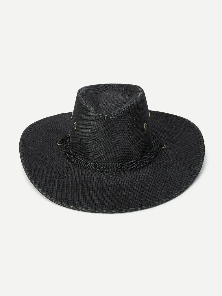 Eyelet Western Hat