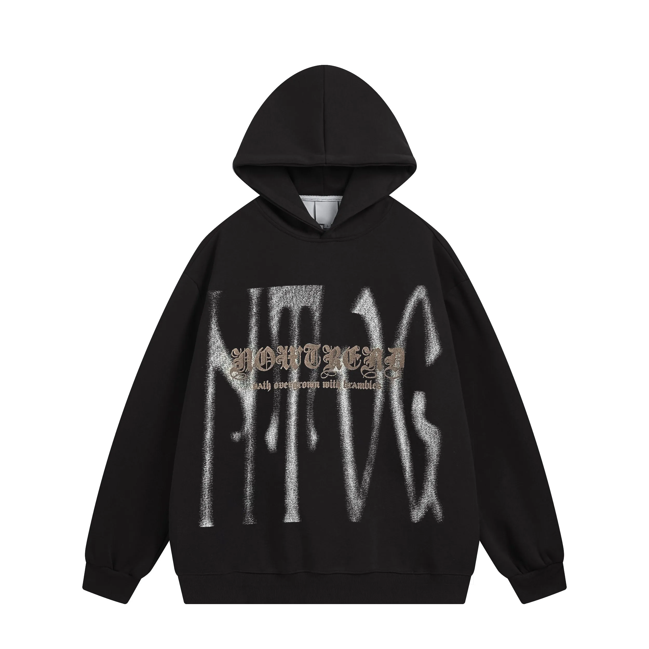 Faire Echo heavyweight black Hoodie