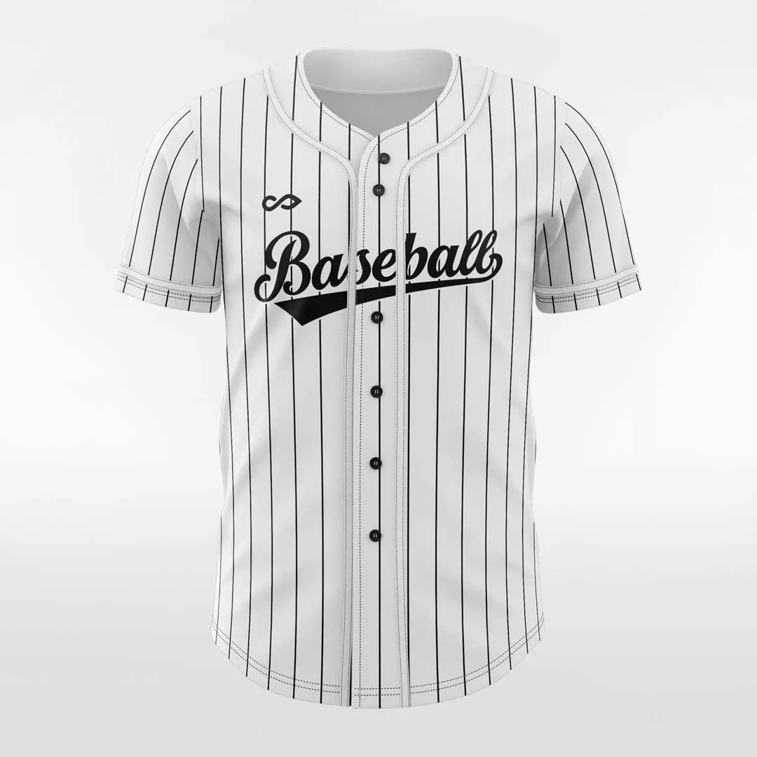 Fence - Customized Men's Sublimated Button Down Baseball Jersey